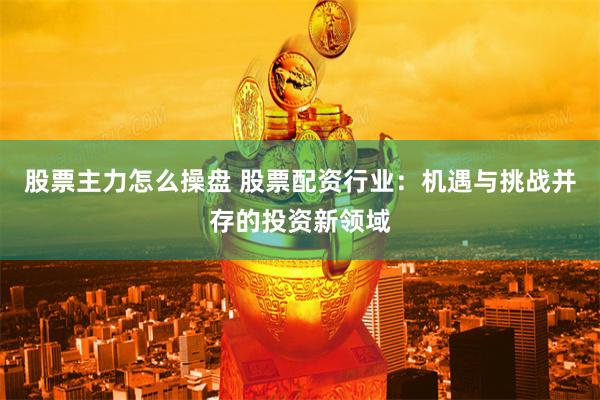 股票主力怎么操盘 股票配资行业：机遇与挑战并存的投资新领域